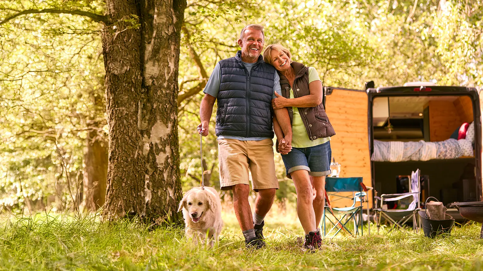 Stellplatz mit Wohnwagen Campingplatz Wetzlar